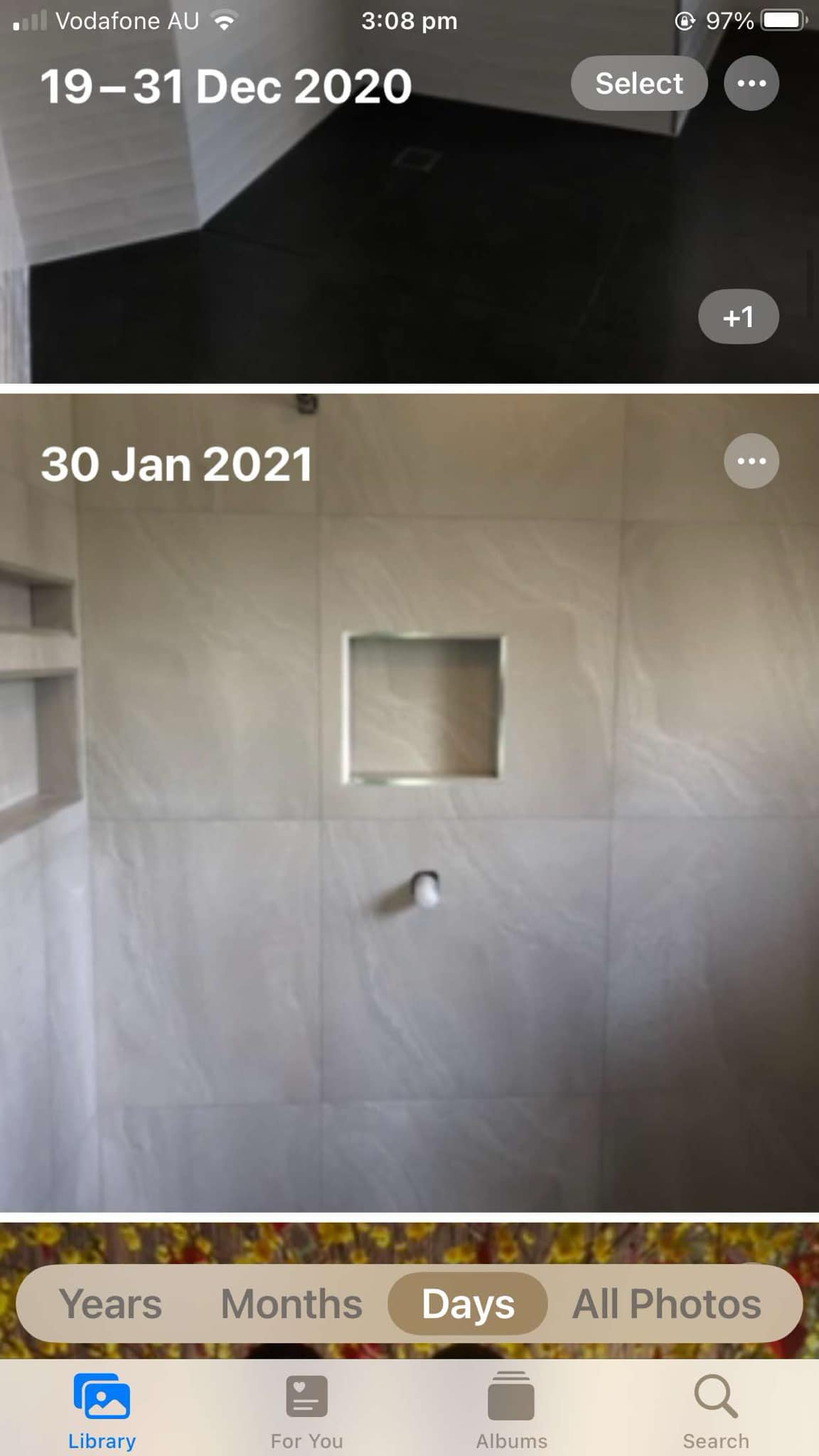 Bathroom tiling project